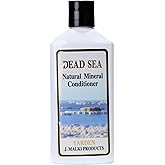 Malki Dead Sea Products Natural Mineral Conditioner | Dead Sea Conditioner for Itchy Scalp | Eczema and Psoriasis Support, Paraben Free, Softening, Detangling, and Hydrating, Itchy Scalp Conditioner