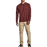 Under Armour Men's UA Expanse Hooded Shirt 1382181 (US, Alpha, Large, Regular, Regular, Cinna Red/Dark Maroon - 688)