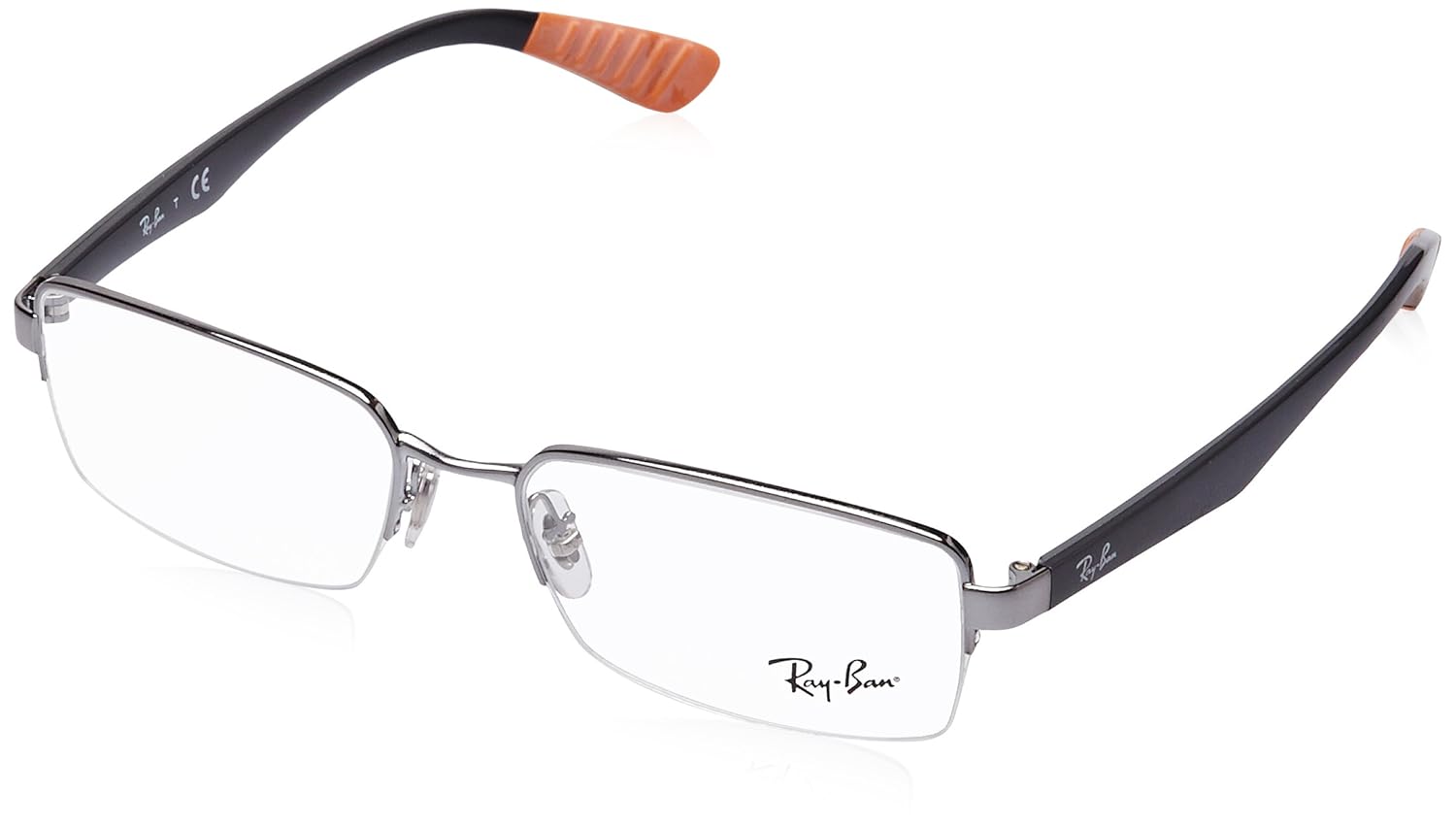 Buy RayBan Half Rim Rectangular Men's Spectacle Frame