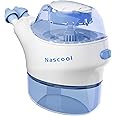 Nascool Nasal Irrigation System with 50 Salt Packets, Electric Neti Pot Nose Cleaner Sinus Rinse Machine for Sinus Relief Nasal Congestion Runny Nose