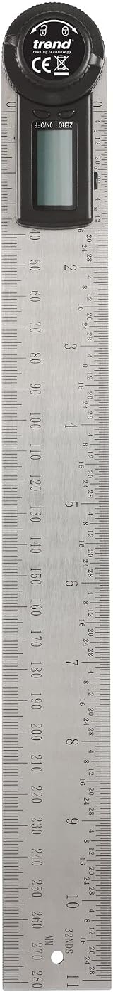 Trend 300mm Digital Angle Rule DAR/300 Stainless Steel Dual Scale view 6