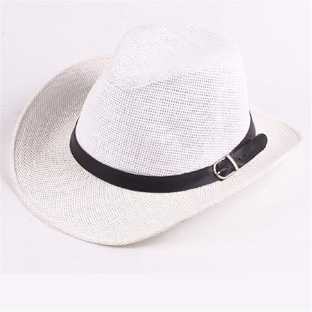 white wide brim hat mens