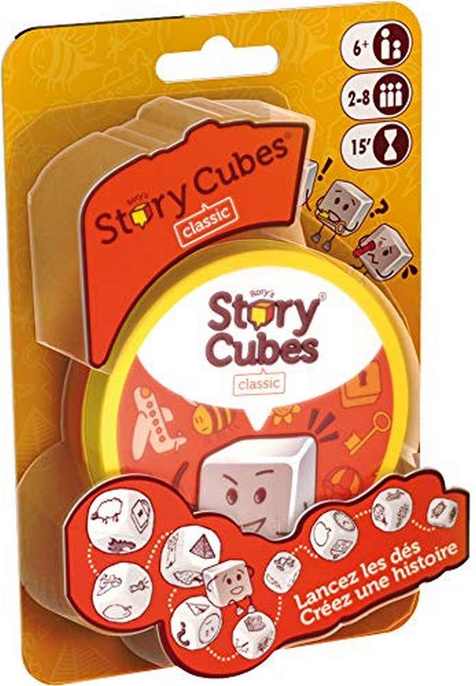Asmodee- Rory's Story Cubes: Original (Metal Box), ASMRSC201FR