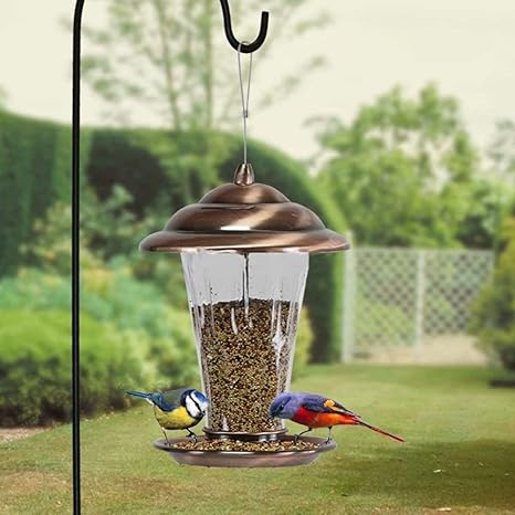 Bird Feeder Outdoor Garden Wild Bird Supplies Bird Trough Feeder