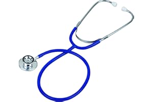 Veridian Healthcare Prism Series Dual Head Stethoscope, Royal Blue, Boxed