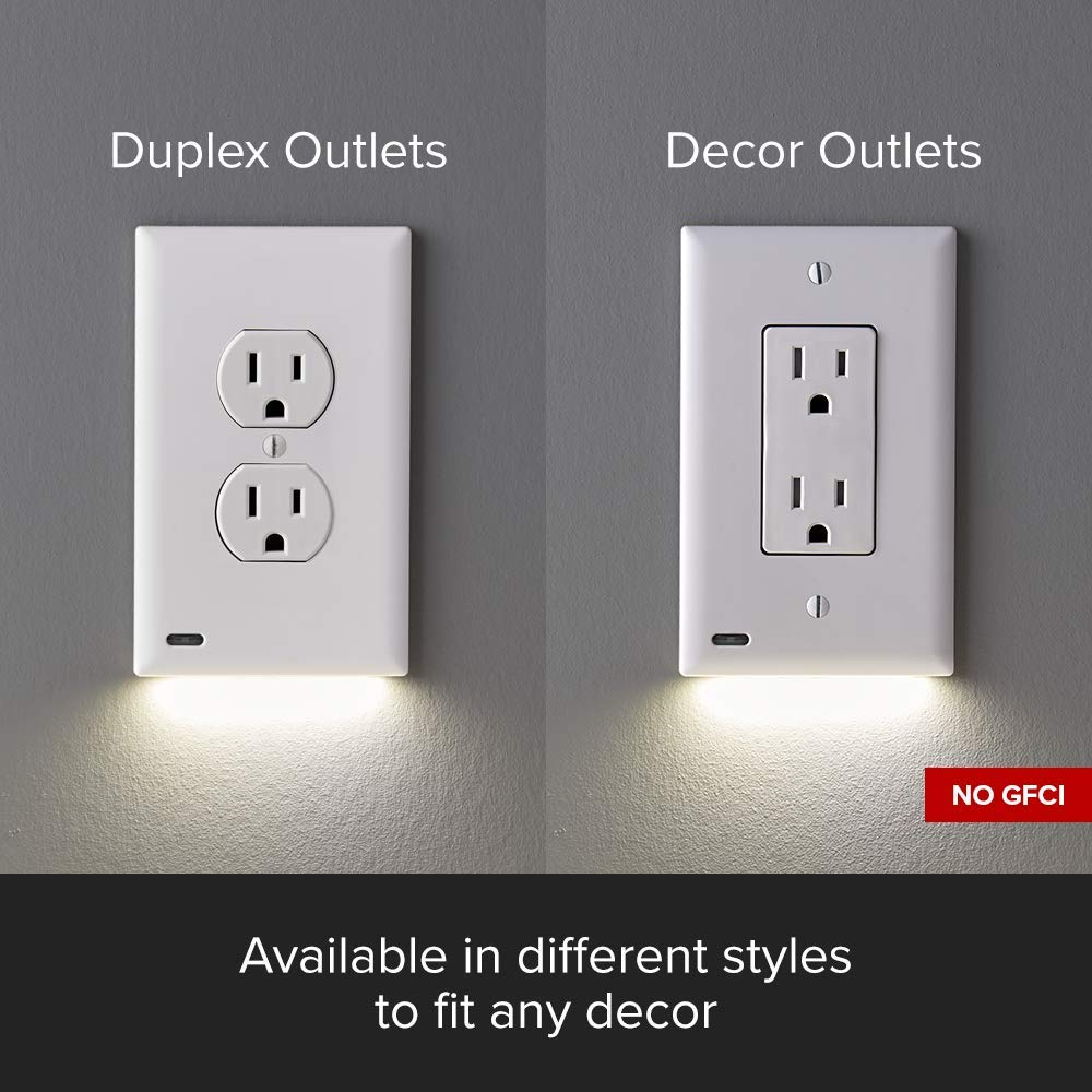 14 Pack, SnapPower GuideLight 2 for Outlets [New Version LED Light