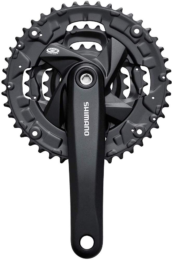 SHIMANO Acera M371 44/32/22 170 Chain Set - Black, 9 Speed