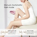 Ubcwin IPL Hair Removal Device, 500,000 Flashes, 5 Energy Levels, White view 3