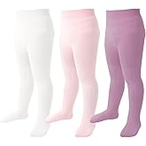 Mini angel Baby Tights Toddler Girl Tights Seamless Cable Knit Leggings Soft Cotton Stockings Pantyhose 3/4/5 Pack