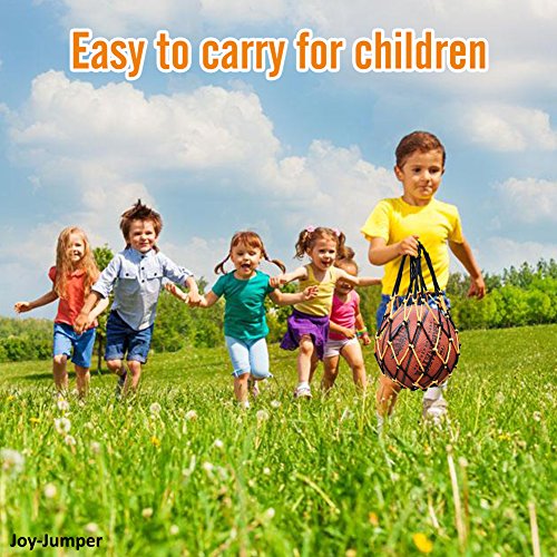 image for Joy-Jumper Ball Bag for kids，Portable Mesh with Handle, for Basketba