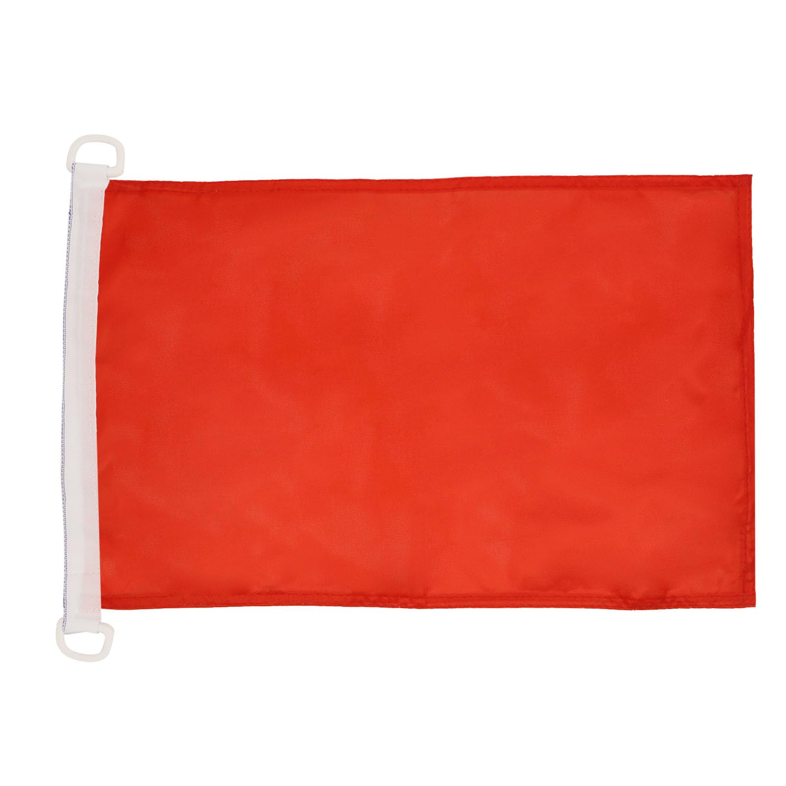 AZ FLAG Plain Red Nautical Flag 18'' x 12'', Solid, Color flags 30 x 45 cm, Banner 12x18 in for boat