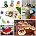 ZJlncpz Pompoms Craft Assorted Colors Acrylic Hobby Supplies 1 Inch Round Pack of 250