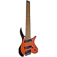 IYV, IYV-IEHLFF8-300 Multi-Scale Headless 8 String, Red Black, (IEHLFF8-300)
