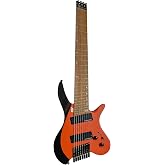 IYV- IEHLFF8-300 Multi-Scale Headless 8 String, Red Black