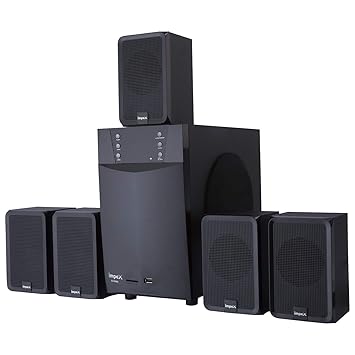 Impex 5.1 Classic 45 W Multimedia Bluetooth Speaker System (Black)