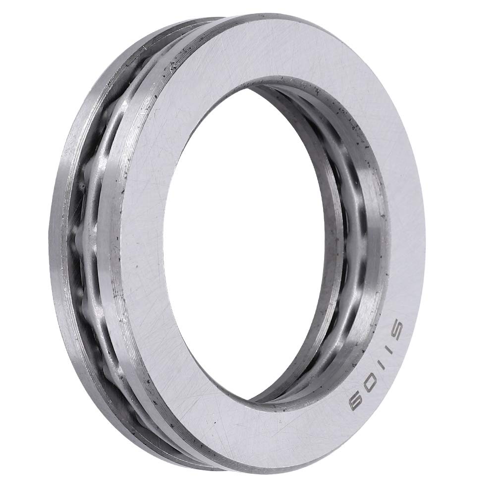 5 PCS Thrust Ball Bearing 51109 High-Precision Axial Load Bearing for Low Speed Industrial Machinery Flat Pressure Mechanical Parts