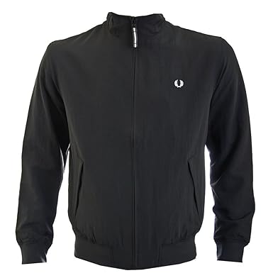 Fred Perry Sailing jacket black: Amazon.co.uk: Clothing