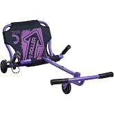 VEVOR Ride on Scooter 150 lbs Swing Side-to-Side for Amazing Riding Purple | for Ages 4+, Powered by Zig-Zag Motion, Ride on Toy with 3 Adjustable Length, Hand Brake, for Hard Surface Indoor &amp; Outdoor