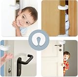 BYETOO 6 Pack Door Finger Guards Foam Door Stopper White 3.5x3.5x0.6 in view 4