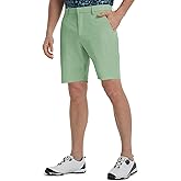 M MAELREG Mens Golf Shorts 7"/9" Lightweight Quick Dry Water-Resistant Stretch Waistband Flat Front Casual Mens Dress Shorts