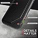 X-Doria iPhone 7 Case, Defense Lux Series - Military Grade Drop Tested, Anodized Aluminum, TPU, and Polycarbonate Case for Apple iPhone 7, [Black Leather]