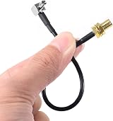 AOICRIE SMA Female to TS9 Male Adapter Cable 15cm for 4G LTE Router MiFi Hotspot view 5