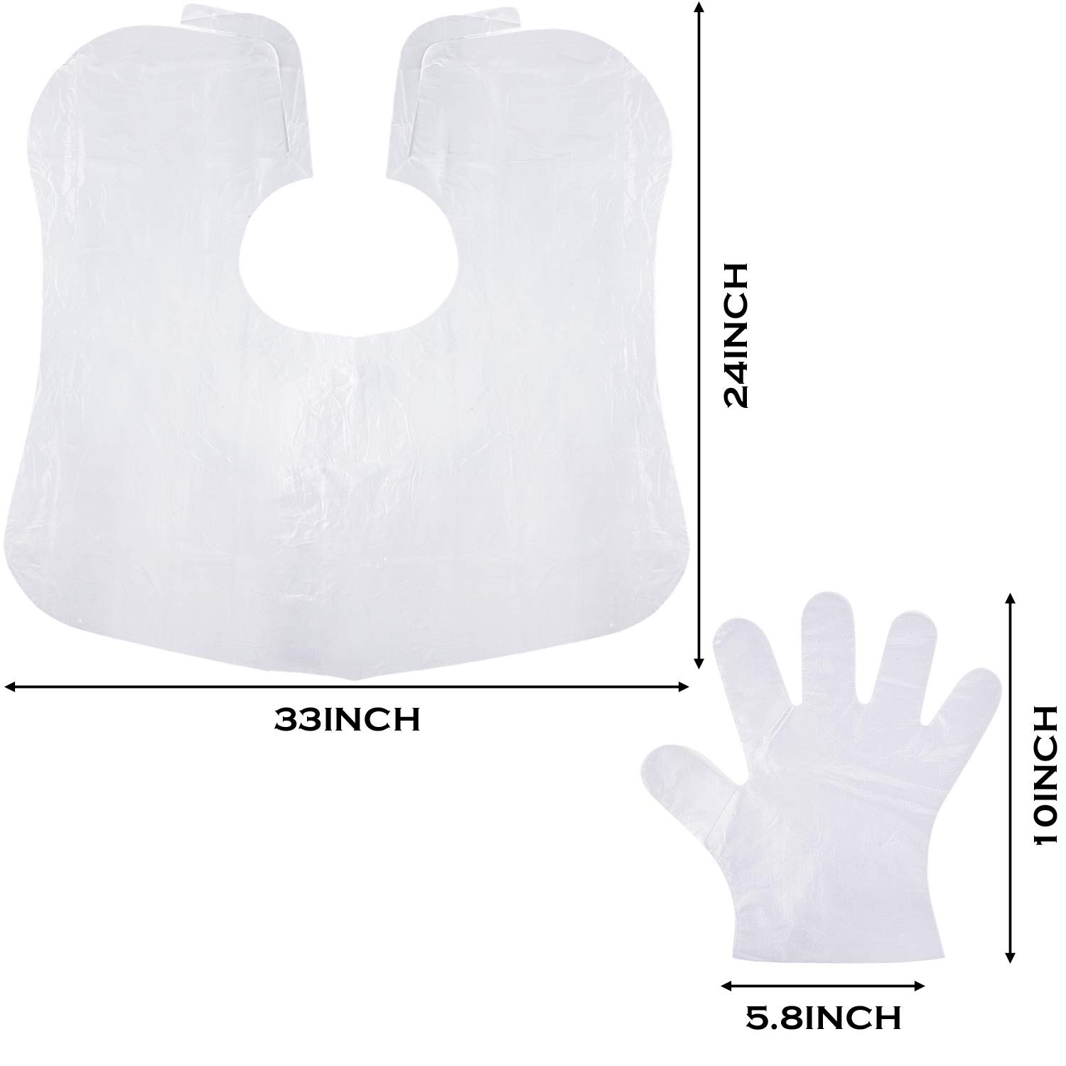 3 Sets Hair Coloring Kit, Includes PVC Hair Coloring Caps with Styling Tools, Disposable Dye Shawl, Gloves, Brushes for Dyeing(Blue)