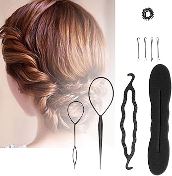 Hair Bun Maker Hair Design Styling Tools Accessories Diy Hair