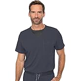 Med Couture Men's Scrub Top Cadence 2-Way Stretch Technology with Ultra Soft Fabric & One Chest Pocket - MC7478