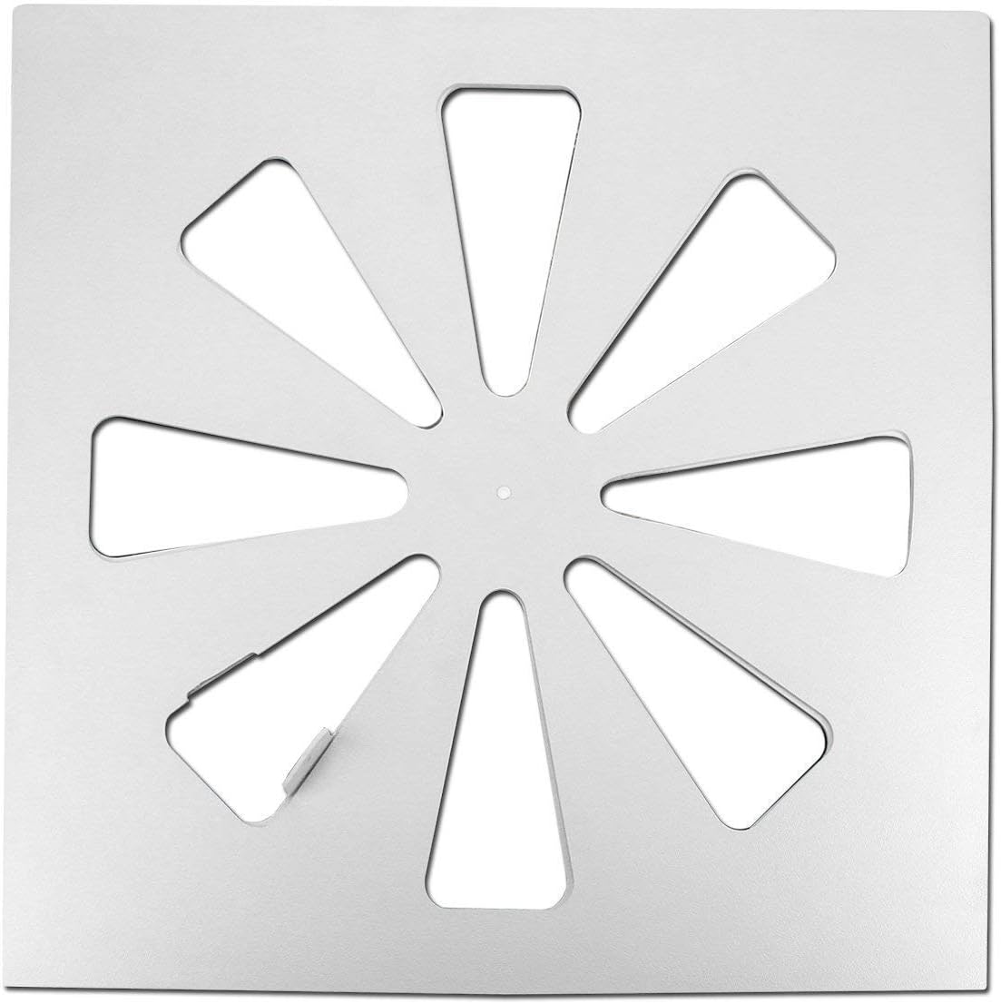Registers, Grilles & Vents - Wooden Shoe Designs Adjustable Air Conditioning Vent Cover | Air Vent Deflector for Office Ceiling AC Vents and HVAC Systems | 24” x 24”
