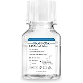 CryoKing 0.9% Normal Saline Solution, 0.1μm Filtration Sterilized Sodium Chloride Solution, Ready-to-Use Buffer for Lab Research Only, 100ml/Bottle()