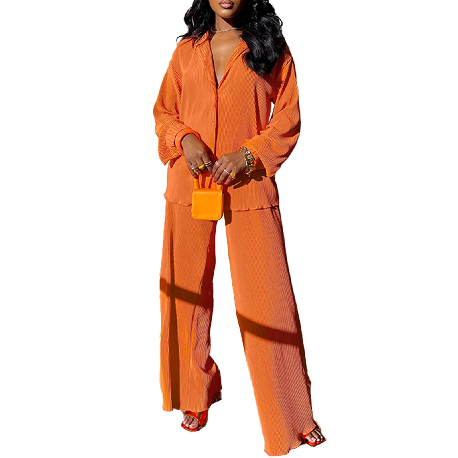 kaimimei Women 2 Piece Casual Outfits Pants Set