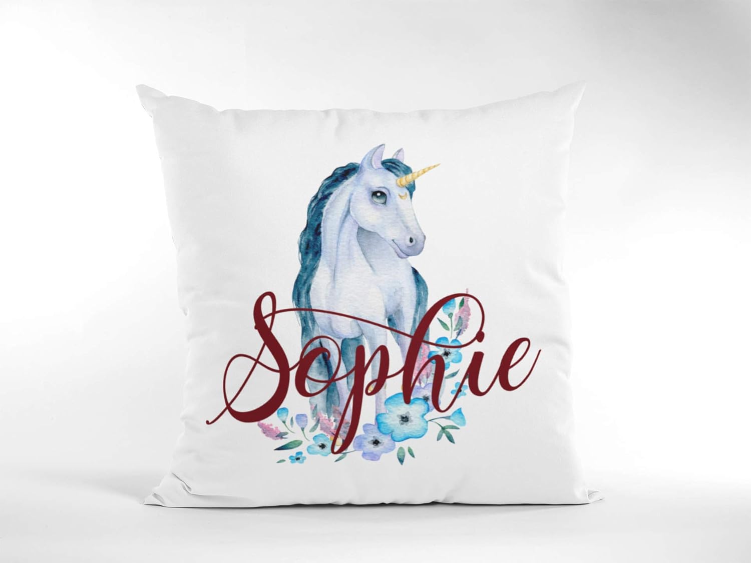 Personalised unicorn cushion unicorn Cushion, Personalised cushion