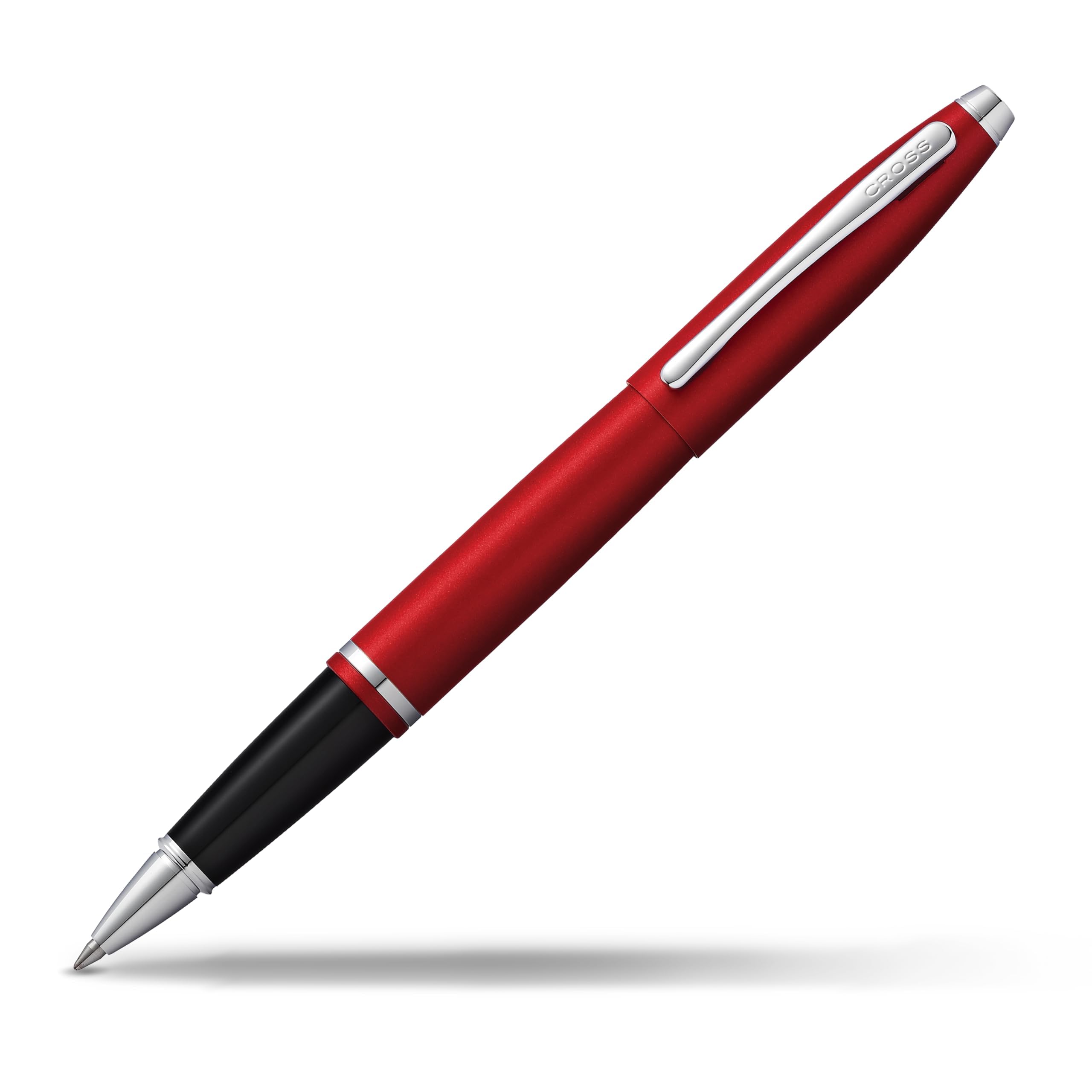 CROSS AT0115-19 Calais Matte Metallic Crimson Rollerball Pen Including Gift Box