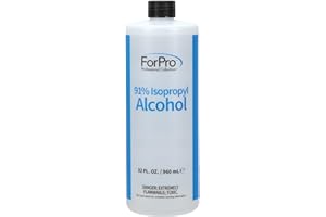 FORPRO PROFESSIONAL COLLECTION ForPro 91% Isopropyl Alcohol (IPA), Pure & Unadulterated Concentrated Alcohol, 32 Fl Oz (960 ml)