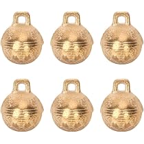 Lot De 10 Clochettes Vintage En Cuivre - 2,5cm - Pour Animaux, Décoration Noël, Mariage, DIY - Style Rétro
