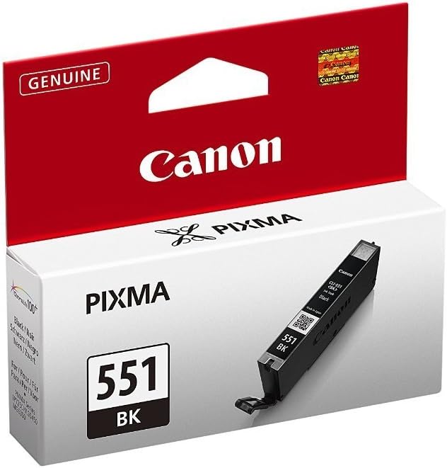 Canon CLI551 Black Ink Cartridge for Canon PIXMA iP7250 MG5450 iX6850 Printers