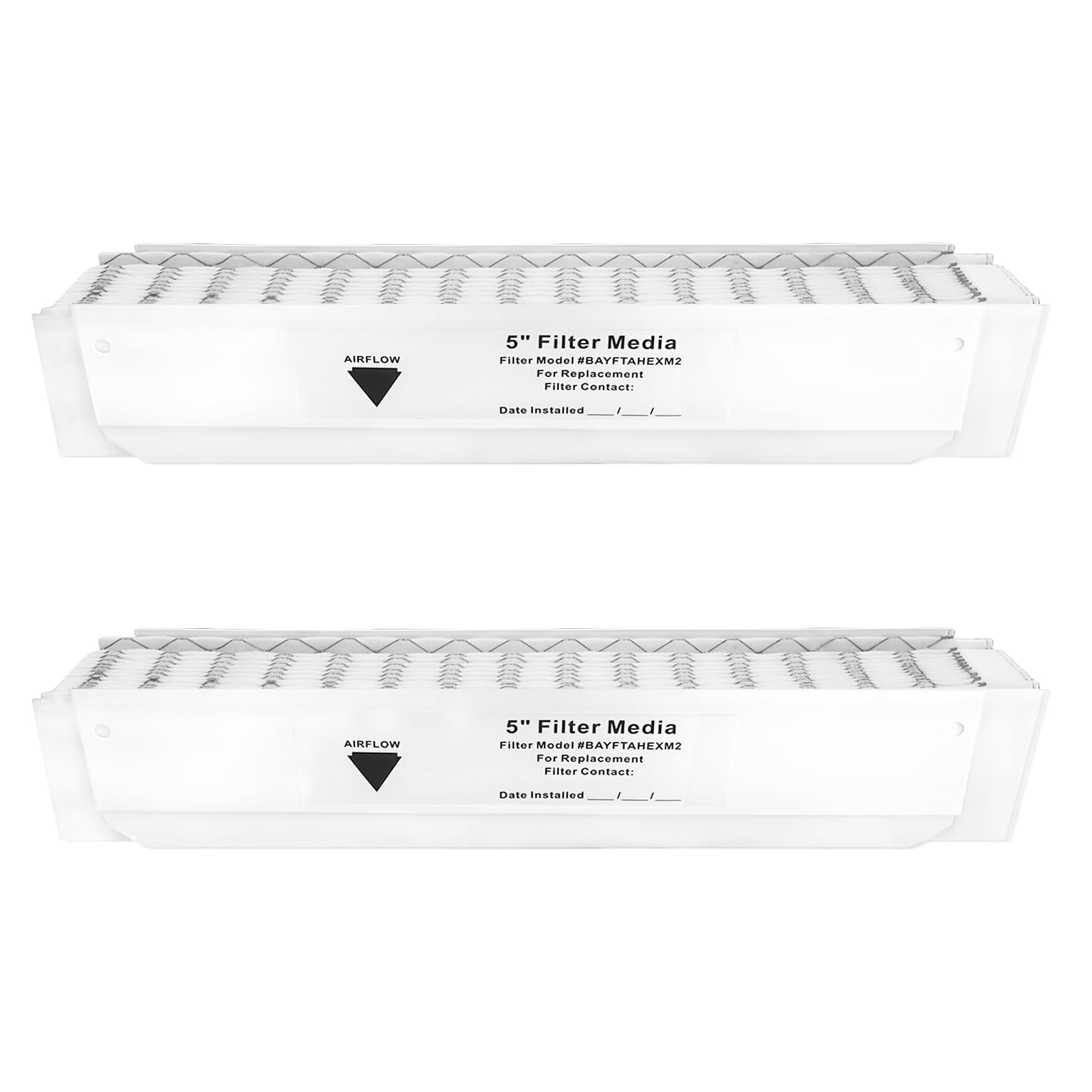 Photo 1 of 20x25x5 Air Filter MERV 13 Compatible with Trane BAYFTFREXM2, Upgraded Expandable Air Filter, for American Standard, 5 Filter Media for Trane Perfectfit, 2-Pack Filter Replacement