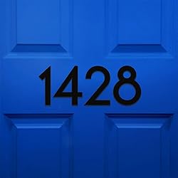5 Inch House Numbers, Self-adhesive Mailbox Numbers