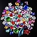 Tatuo 140 Pieces Large Gemstones Flatback Acrylic Gems Large Craft Rhinestones Embellishments Colorful Flat Back Gem Jewels for DIY Crafts, Table Scatters, Wedding, Birthday Decoration Favor