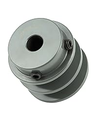 QWORK Double Groove Web Sheaves, 2.05"OD 1/2" Bore