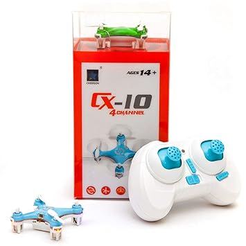 Mini RC Quadrocopter 2,4 GHz Ferngesteuerter Gyro Quadcopter Micro Drohne RTF mit 4-Kanal Fernsteuerung
