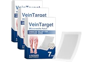 Vein Target Microneedle Patch, 2026 Varicose Veins Treatment for Legs, VeinTarget Varicose Veins Patch, Leg Treatment for All