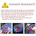 Lanting 6 Pcs Stretchable Food Saver Dishwasher and Freezer, Bowl Covers Reusable, Blue Silicone Stretch Lids