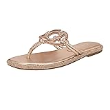 Guess Women's Saima Sandal, Light Pink Crystal