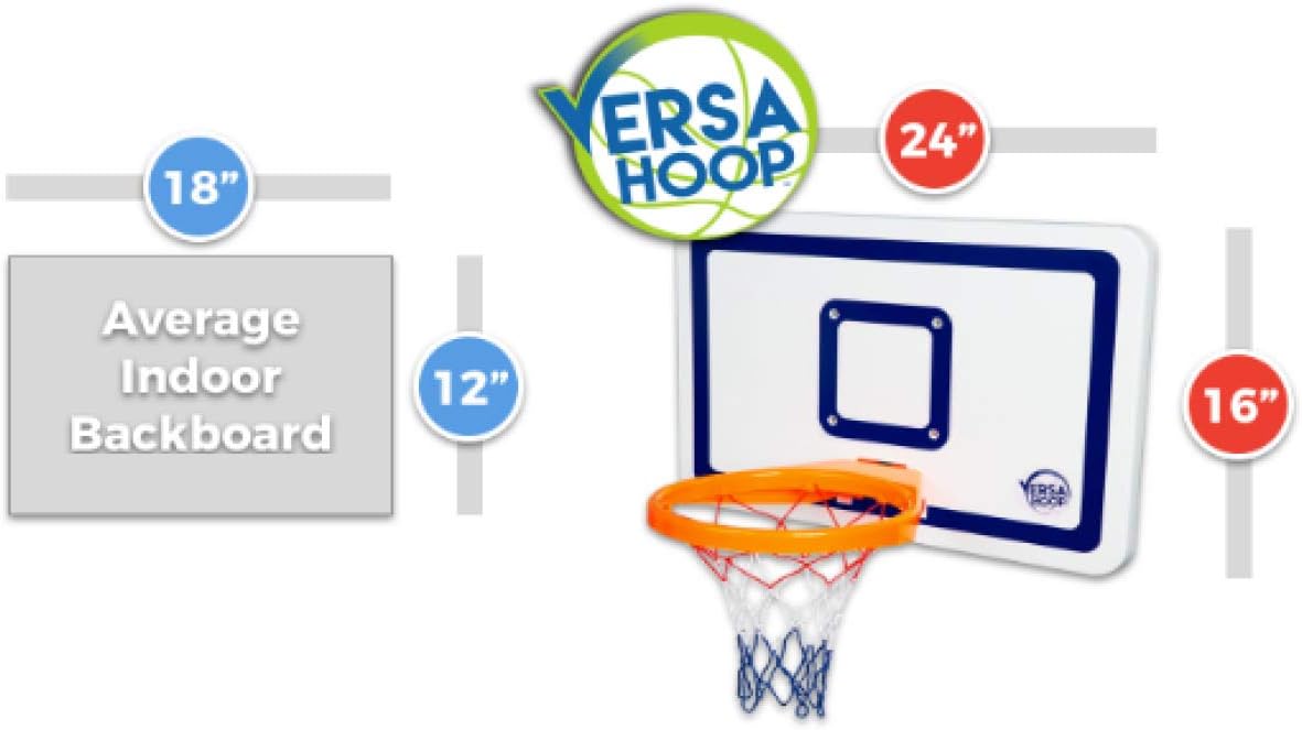 Duncan Toys Versahoop (VHOOP1) and 1" Angle Adapter (VAA1) Kit, XL Basketball Hoop and Mounting Accessories Complete Kit: Toys & Games