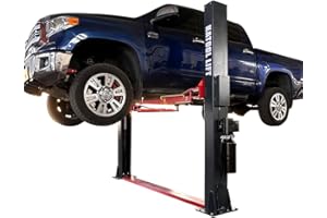 KATOOL 2 Post Lift 4.0HP 12000lbs Single Point Lock Release Car Lift Automotive Lift Truck Hoist 2 Post Car Lift for Repair Store
