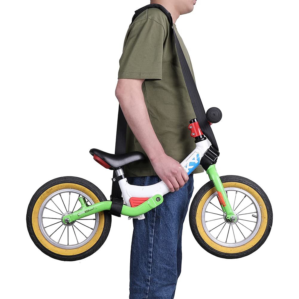 Rhinowalk Scooter Shoulder Strap Adjustable Kick Scooter Carrying Strap with Shoulder Pad for Electric Scooter Foldable Bicycle Kids Bikes