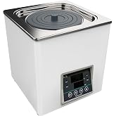 Digital Lab Water Bath WB100-1, 3L, Electric Heating Device | Thermostatic water heater , stainless steel liner, 1 opening, for lab heating &amp; incubation