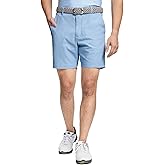 M MAELREG Golf Shorts Men 7 inch 9 inch Quick Dry Stretch Waist Moisture Wicking Water-Repellent Flat Front Flex Mens Shorts